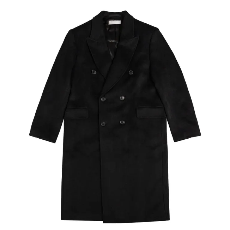 Our Legacy Gilets*Whale Coat Black Hairy Wool