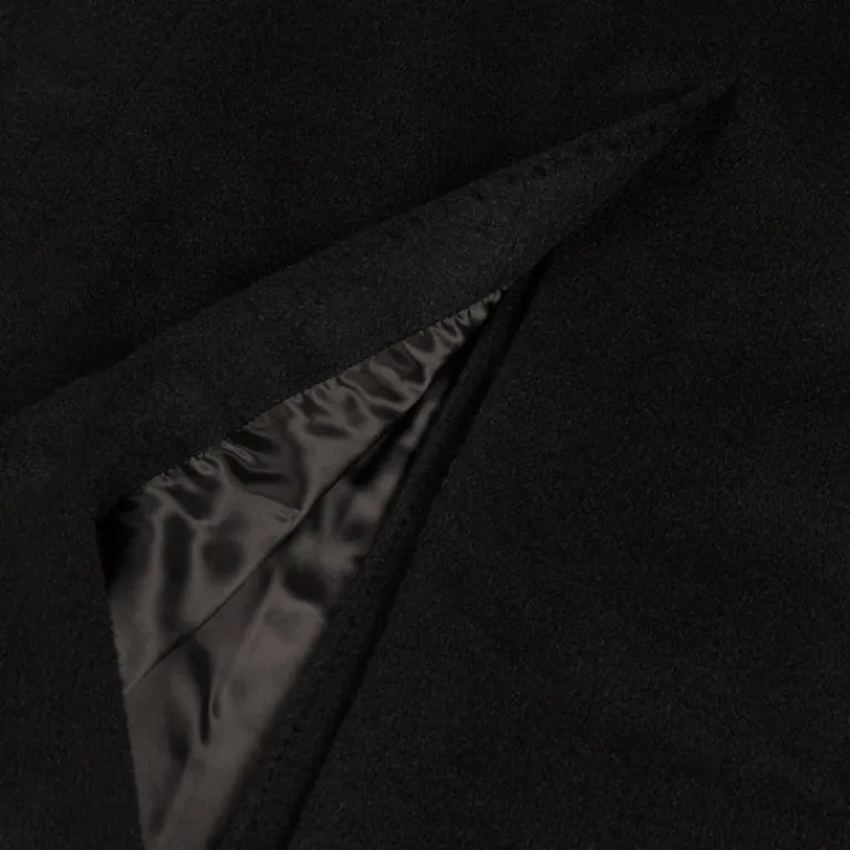 Our Legacy Gilets*Whale Coat Black Hairy Wool