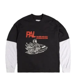 PAL Sporting Goods T-Shirts*River Rats Double Sleeve Longsleeve Caviar