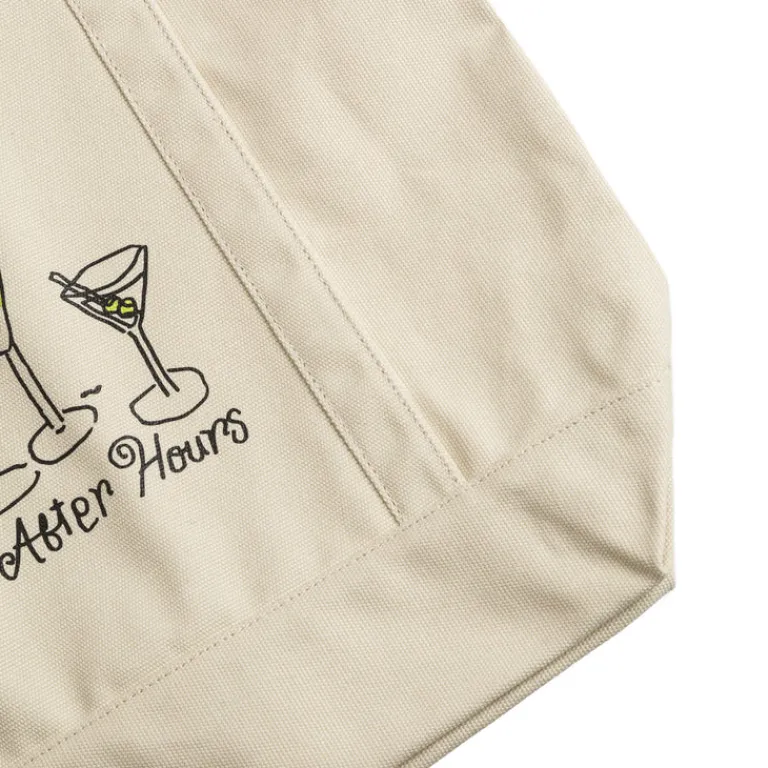 Palmes Alle Anzeigen|Sacs*Martini Zip Tote Bag Off White