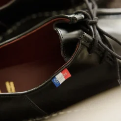 Paraboot Sneakers En Cuir*Michael Bbr Marche Noire / Lisse Noir