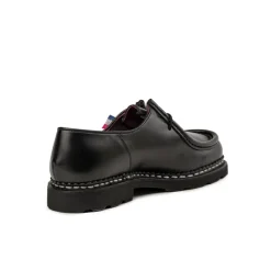 Paraboot Sneakers En Cuir*Michael Bbr Marche Noire / Lisse Noir