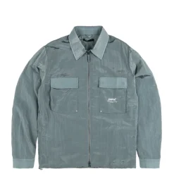 Parel Studios Chemises*Faro Luma Overshirt Steel Blue