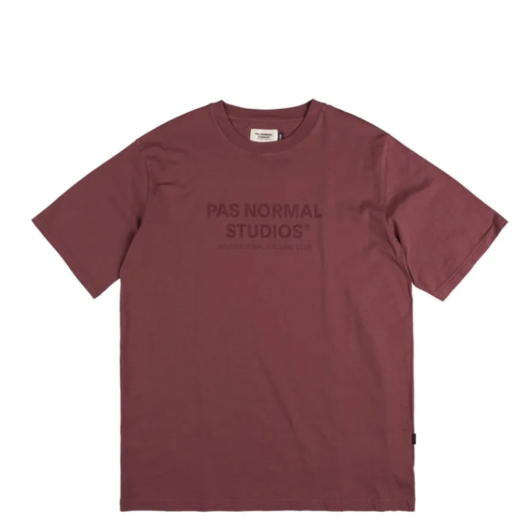 Pas Normal Studios T-Shirts*Off-Race Logo T-Shirt Grape