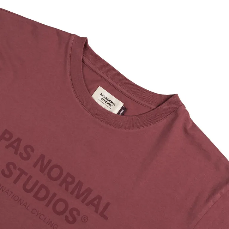 Pas Normal Studios T-Shirts*Off-Race Logo T-Shirt Grape