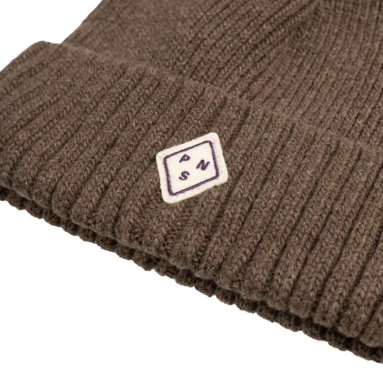 Pas Normal Studios Alle Anzeigen|Beanies*Off-Race Patch Beanie Ash Brown