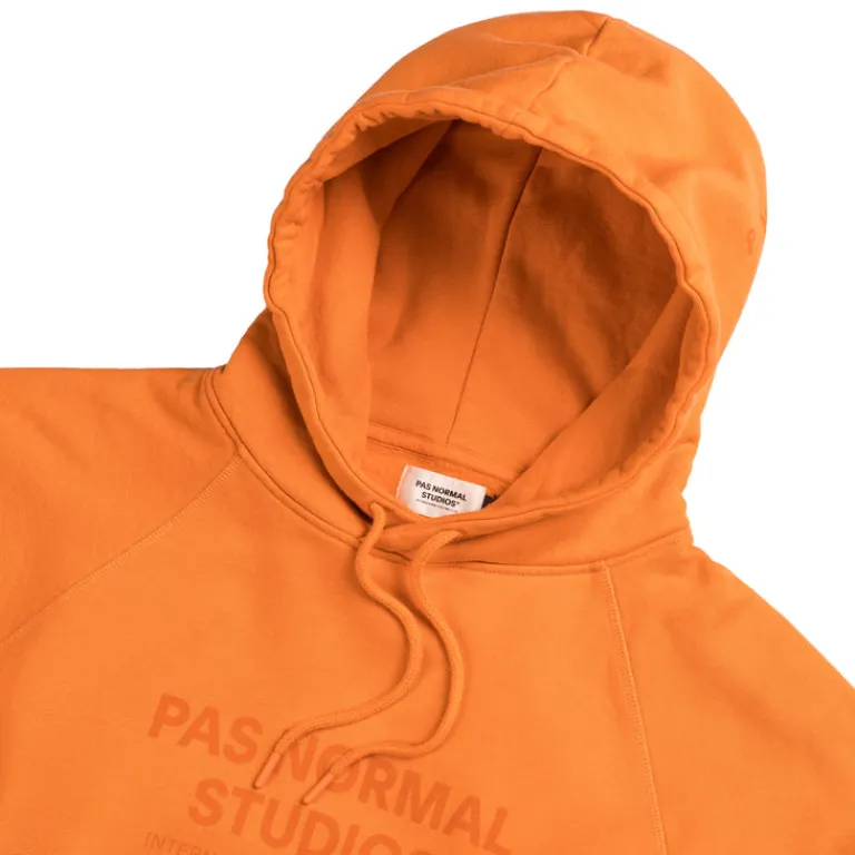 Pas Normal Studios Sweats À Capuche*Off-Race Logo Hoodie Dusty Orange