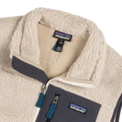 Patagonia Vestes*Classic Retro-X Vest Natural / Smolder Blue