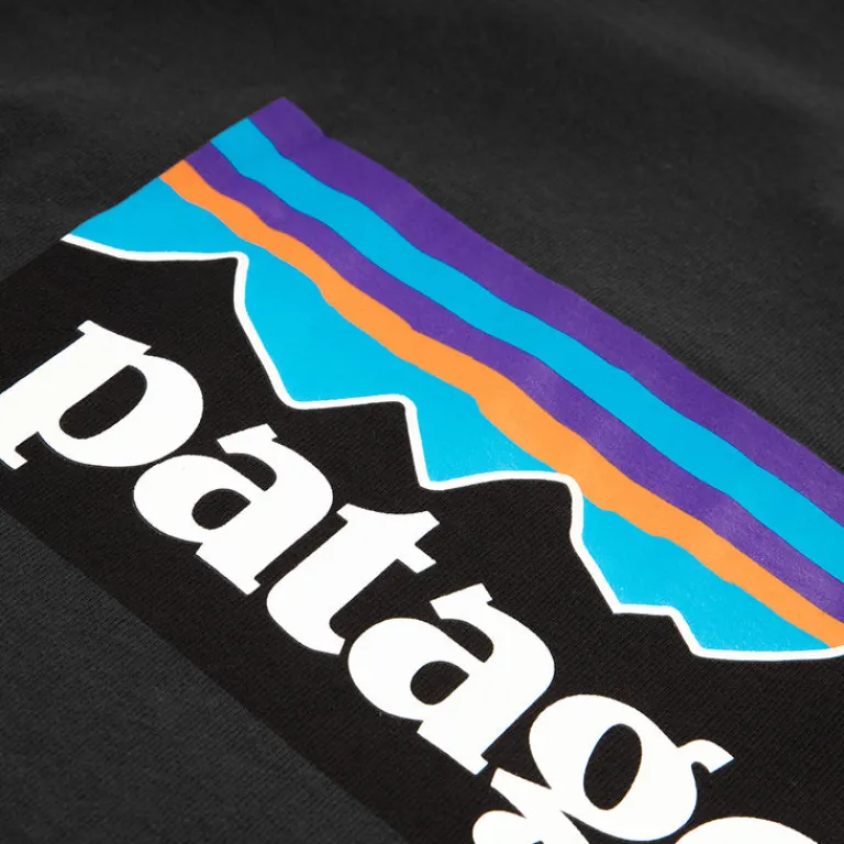 Patagonia T-Shirts*P-6 Logo Responsibili-Tee Black