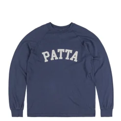 Patta T-Shirts*Arc Logo Mesh Longsleeve Jersey Black Iris