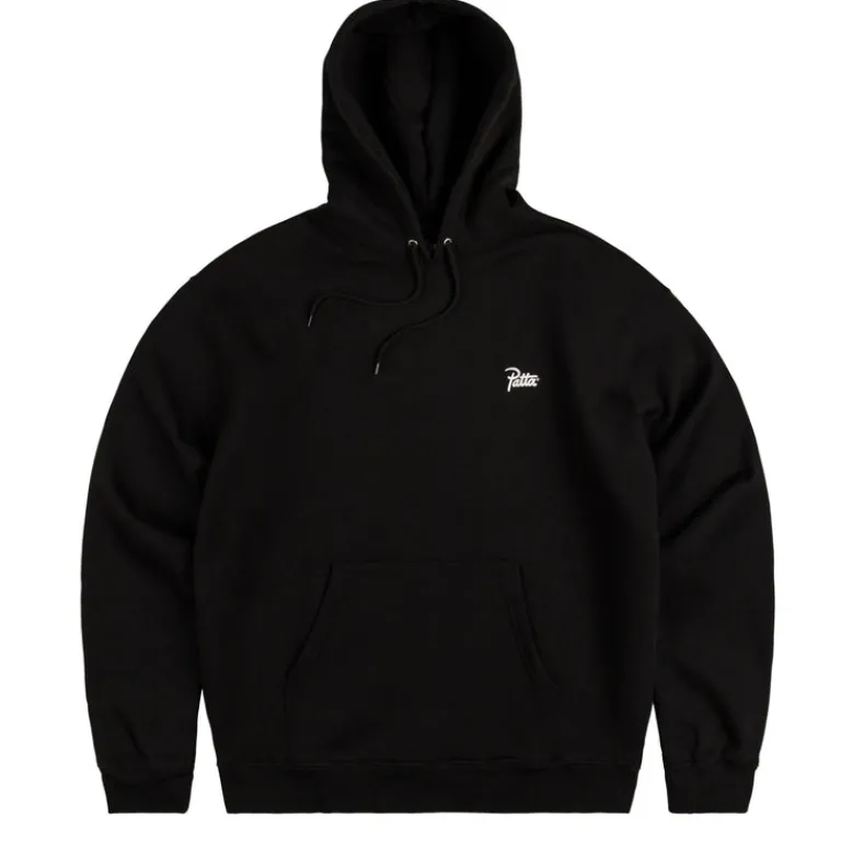 Patta Sweats À Capuche*Bark Boxy Hooded Sweater Black