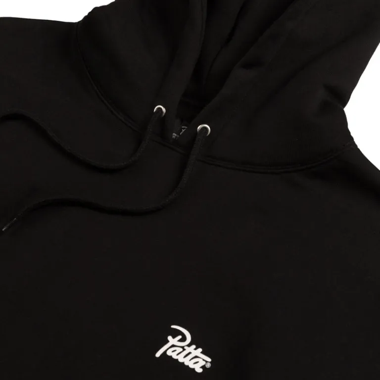 Patta Sweats À Capuche*Bark Boxy Hooded Sweater Black