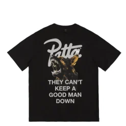 Patta T-Shirts*Bark T-Shirt Black