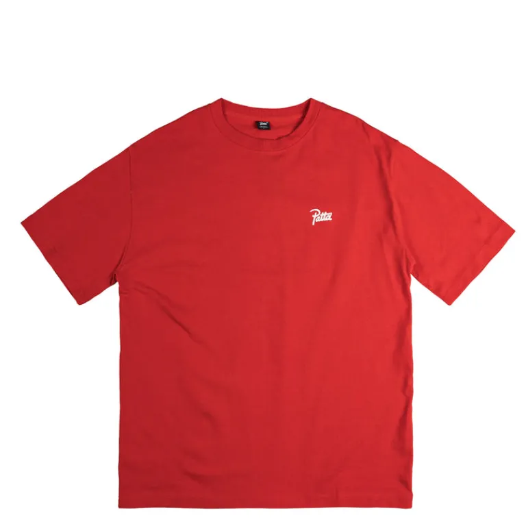 Patta T-Shirts*Bark T-Shirt Racing Red