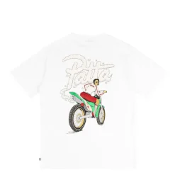 Patta T-Shirts*Biker T-Shirt White