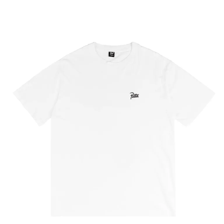Patta T-Shirts*Biker T-Shirt White