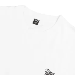 Patta T-Shirts*Biker T-Shirt White