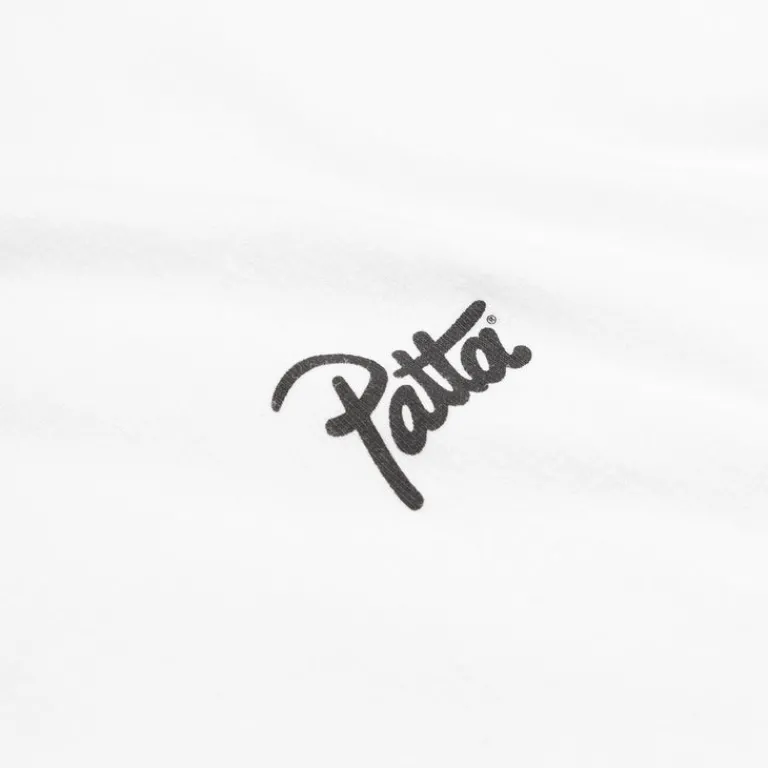 Patta T-Shirts*Biker T-Shirt White