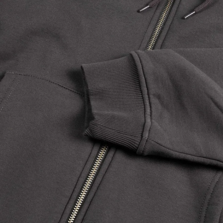Patta Sweats À Capuche*Classic Zip-Up Hooded Sweater Forged Iron