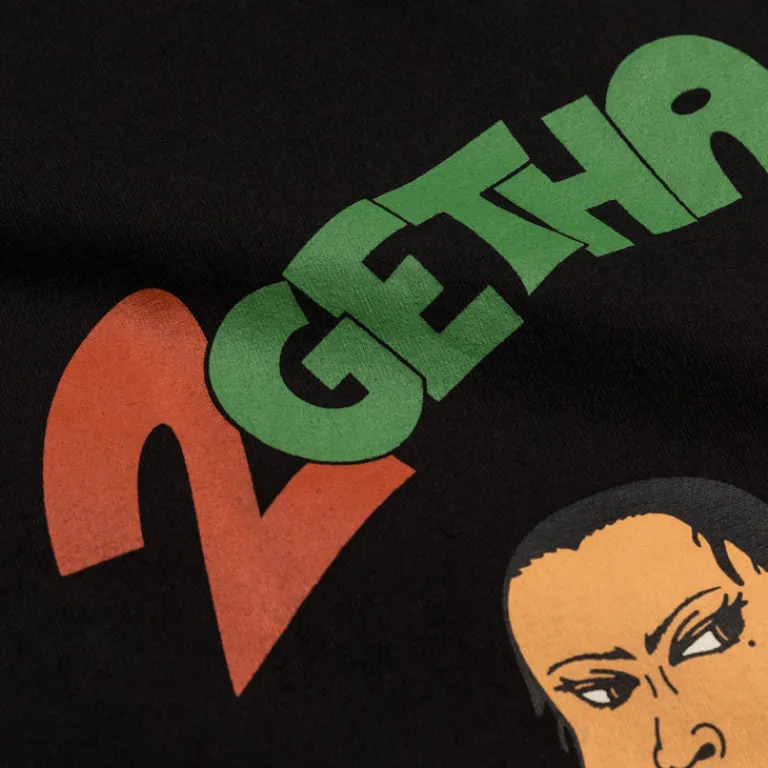 Patta T-Shirts*2Getha4eva T-Shirt Black