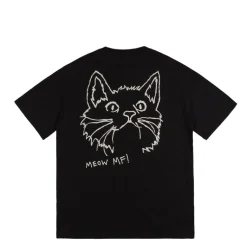 Patta T-Shirts*Meow T-Shirt Black