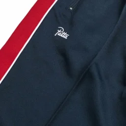 Patta Pantalons*Tricot Straight Track Pants Black Iris