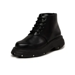 Phileo Sneakers Montantes|Sneakers En Cuir*005 Derby Hi Black