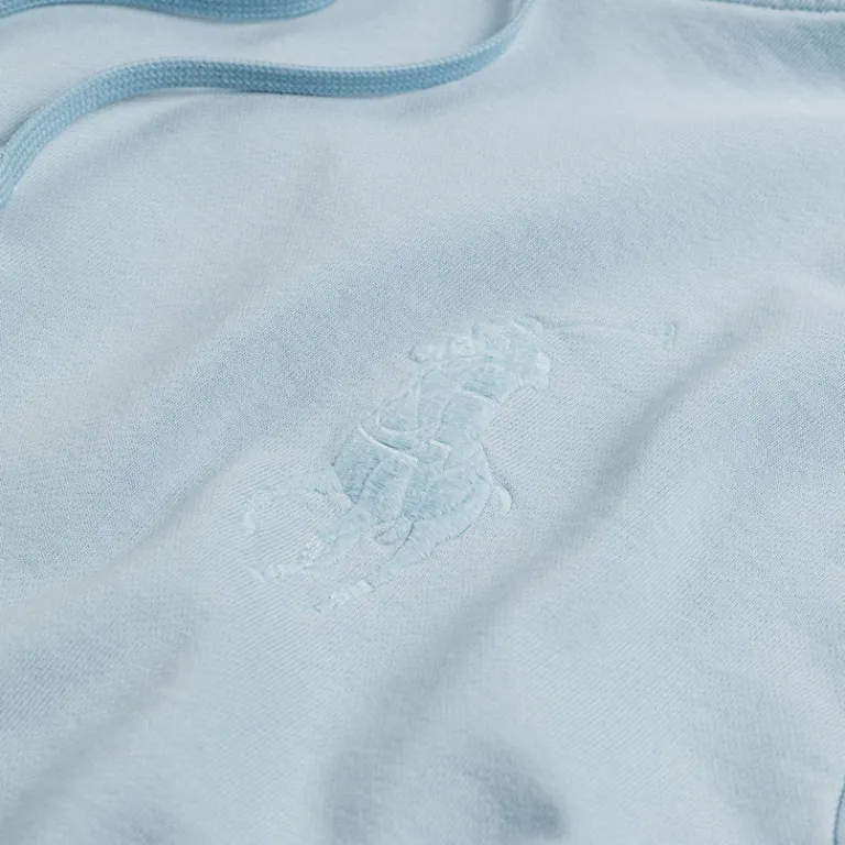 Polo Ralph Lauren Sweats À Capuche*Big Pony Hoodie Chambray Blue