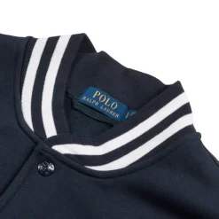 Polo Ralph Lauren Gilets*Big Pony Fleece Baseball Jacket Cruise Navy