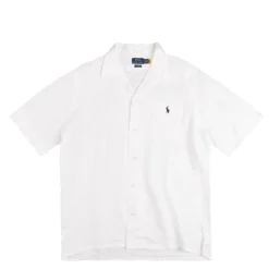 Polo Ralph Lauren Chemises*Classic Fit Linen Camp Shirt Ceramic White