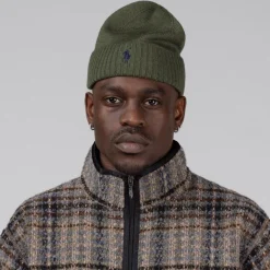 Polo Ralph Lauren Alle Anzeigen*Cold Weather Hat Classic Olive Heather