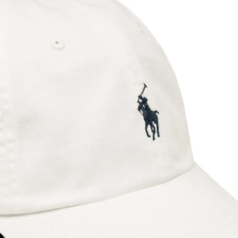 Polo Ralph Lauren Alle Anzeigen|Caps & Bucket Hats*Cotton Chino Baseball Cap White/ Newport Navy