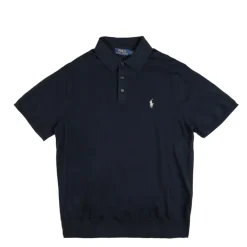 Polo Ralph Lauren T-Shirts*Cotton Polo-Collar Jumper Hunter Navy