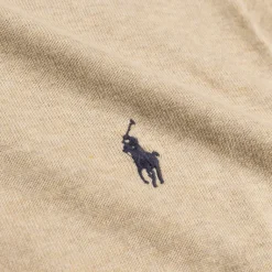 Polo Ralph Lauren T-Shirts*Cotton Polo-Collar Jumper Dune Melange