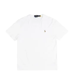 Polo Ralph Lauren T-Shirts*Custom Slim Fit Soft Cotton T-Shirt White