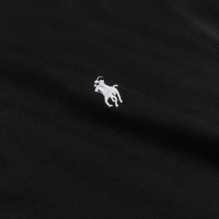 Polo Ralph Lauren Pullover*Double-Knit Quarter-Zip Pullover Polo Black
