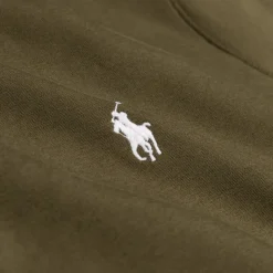 Polo Ralph Lauren Pullover*Double-Knit Quarter-Zip Pullover Company Olive