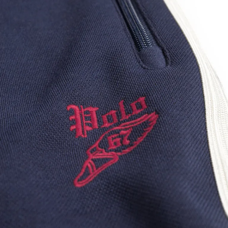 Polo Ralph Lauren Survêtements*Double-Knit Mesh Track Trouser Cruise Navy Multi
