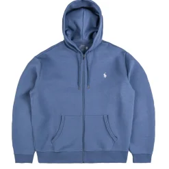 Polo Ralph Lauren Sweats À Capuche*Double-Knit Full-Zip Hoodie Blue