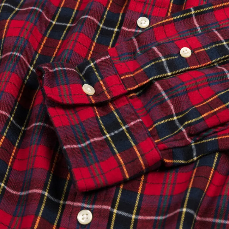 Polo Ralph Lauren Chemises*Long Sleeve Sport Hemd Red Navy
