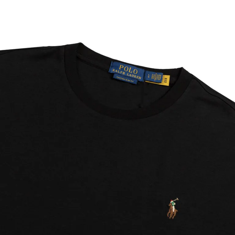 Polo Ralph Lauren T-Shirts*Long Sleeve T-Shirt Black