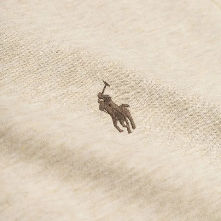 Polo Ralph Lauren Pullover*Luxury Jersey Quarter-Zip Pullover Expedition Dune Heather