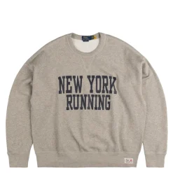 Polo Ralph Lauren Pullover*New York Running Sweatshirt Dark Sport Heather