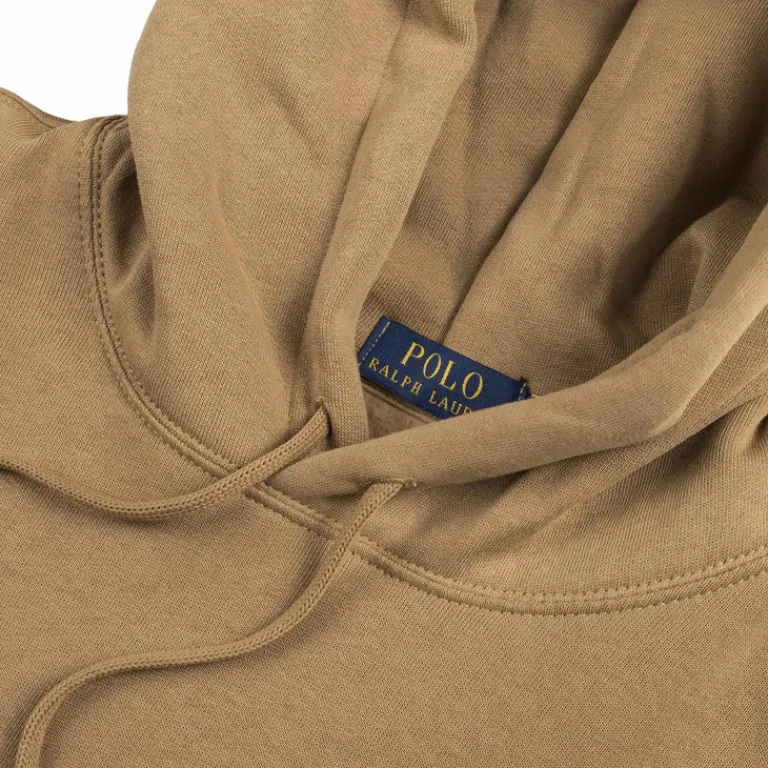 Polo Ralph Lauren Sweats À Capuche*Polo Bear Fleece Hoodie Camel / Explorer Bear