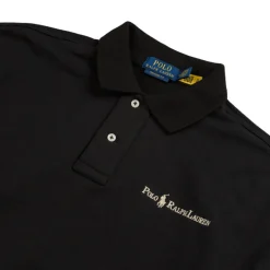 Polo Ralph Lauren Pullover*Relaxed Fit Logo Collared Sweatshirt Polo Black