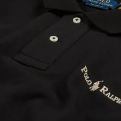 Polo Ralph Lauren Pullover*Relaxed Fit Logo Collared Sweatshirt Polo Black