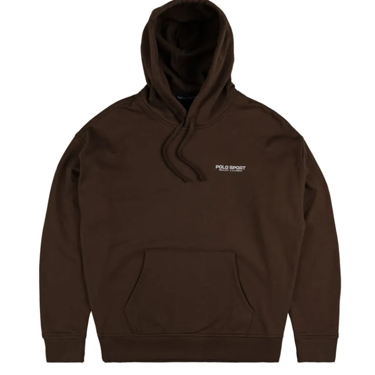 Polo Ralph Lauren Sweats À Capuche*Relaxed Fit Polo Sport Fleece Hoodie Branch Brown