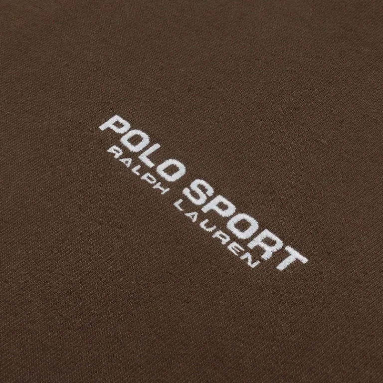 Polo Ralph Lauren Sweats À Capuche*Relaxed Fit Polo Sport Fleece Hoodie Branch Brown