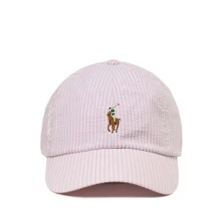 Polo Ralph Lauren Alle Anzeigen|Caps & Bucket Hats*Seersucker Ball Cap Carmel Pink