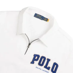 Polo Ralph Lauren Pullover*The RL Fleece Logo Collared Sweatshirt White